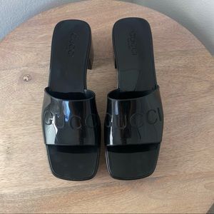 GUCCI RUBBER SLIDE